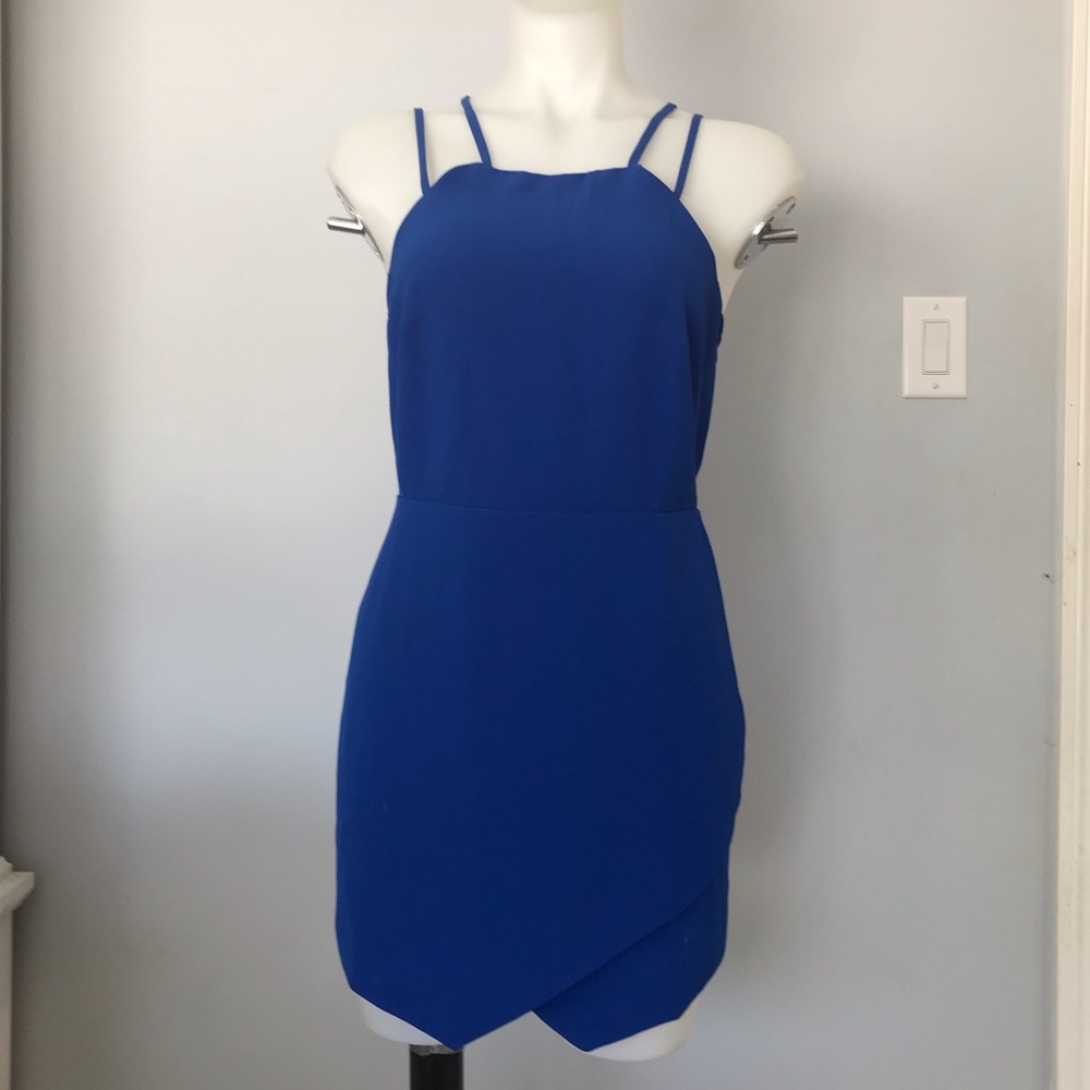 NWOT One Clothing blue dress